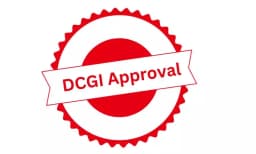 DCGI Approved logo